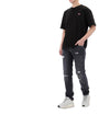 DOLCE & GABBANA 36インチ ラッキー チャンス ロゴ レッグ ディストレスド デニム パンツ GY07CD G8LL9 S9001 126752713 [P]