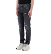 DOLCE & GABBANA 36インチ ラッキー チャンス ロゴ レッグ ディストレスド デニム パンツ GY07CD G8LL9 S9001 126752713 [P]