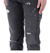 DOLCE & GABBANA 36インチ ラッキー チャンス ロゴ レッグ ディストレスド デニム パンツ GY07CD G8LL9 S9001 126752713 [P]