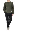 THOM BROWNE Langarm T-Shirt mit diagonalen Streifen, 4er-Pack, Größe 3 100354393 [P]