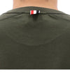 THOM BROWNE Langarm T-Shirt mit diagonalen Streifen, 4er-Pack, Größe 3 100354393 [P]