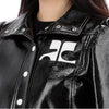 COURREGES 44サイズビニールジャケットリイディション 105619503 [P]