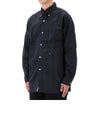 NANAMICA Button-Down Wind Shirt SUGF350E Dunkelblau 117948580 [P]