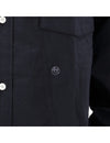 NANAMICA Button-Down Wind Shirt SUGF350E Dunkelblau 117948580 [P]