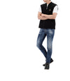 BELSTAFF Gillette Full Zip Vest 104906 BLACK 78279951 [P]