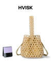 HVISK Bisc Poke Beads Tote Bag 2401-045-040040 409 68380264 [P]