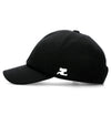 Courreges Wool Signature Baseball Cap 323ACT002WO0036 BLACK 73254444 [P]