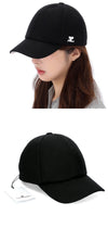 Courreges Wool Signature Baseball Cap 323ACT002WO0036 BLACK 73254444 [P]