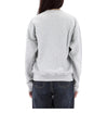 SPORTY & RICH Lucky Chance Varsity Crest Crewneck Sweatshirt 73817279 [P]