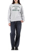 SPORTY & RICH Lucky Chance Varsity Crest Crewneck Sweatshirt 73817279 [P]