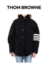 Thom Browne Diagonal Shearing Super Size Shirt Jacket FLL122C 02821 415 157871159 [P]