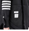 Thom Browne Diagonal Shearing Super Size Shirt Jacket FLL122C 02821 415 157871159 [P]