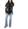 Thom Browne Diagonal Shearing Super Size Shirt Jacket FLL122C 02821 415 157871159 [P]
