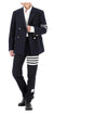 Thom Browne Double Breasted Jacket 4 Bar MJU566A 07890 415 94065593 [P]