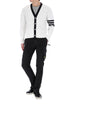 Thom Browne 4-Bar V-Neck Cable Cardigan 100 73452969 [P]