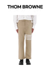 Thom Browne Size 0 Lucky Chance Cotton 4-Bar Straight Leg Pants 07890 275 79560846 [P]
