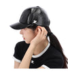 COURREGES ビニールリディションキャップ PERACT002VY0014 ブラック 68384862 [P]