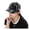 COURREGES ビニールリディションキャップ PERACT002VY0014 ブラック 68384862 [P]