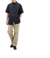 NANAMICA Short Sleeve Shirt SUGS404E DARK NAVY 94645012 [P]