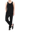 AMI Drawstring Sleeveless Tank Top 215 0062 001 93375373 [P]