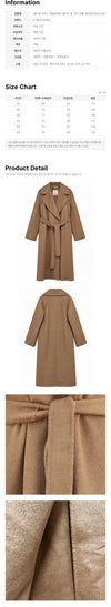 MAXMARA Belted Long Coat Camel 160855707 [P]
