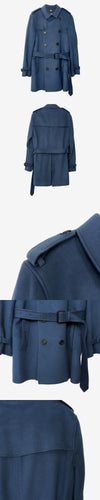 BURBERRY Wollmantel Größe 46 12345 162956020 [P]