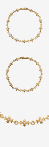 Chrome Hearts Tiny E CH Plus 13-Link Bracelet 22k Pavé Diamond Z37WPG1O 162847333 [P]