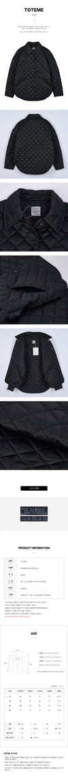 Toteme Quilted Jacket 254WRO0200FB0351 001 FW25 150481752 [P]