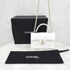 CHANEL 24P CC Logo Retro Twist Medium Top Handle Bag AS4711 6479 14962334 [P]