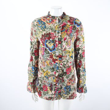 SANDRO Bluse mit langen Ärmeln 127525