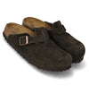 Birkenstock Lucky Chance Boston SFB Suede Slipper 0660463 MOCHA 151941146 [P]