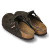 Birkenstock Lucky Chance Boston SFB Suede Slipper 0660463 MOCHA 151941146 [P]