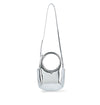 COURREGES Tote Bag mit Spiegelfinish 325GSA102PU0017 MIRROR 143878169 [P]