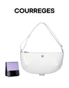 COURREGES Holly Eclipse Leder Schultertasche 325GSA190CR0065 143878182 [P]