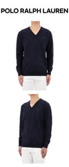 POLO RALPH LAUREN XL Größe Lucky Chance Pony Logo V-Ausschnitt Strickpullover 710670789 004 144961511 [P]