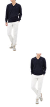 POLO RALPH LAUREN XL Größe Lucky Chance Pony Logo V-Ausschnitt Strickpullover 710670789 004 144961511 [P]