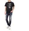 MONCLER Lucky Chance Logo Druck T-Shirt Größe XXL 8C00016 89AJS 998 145876702 [P]