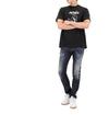 MONCLER Lucky Chance Logo Druck T-Shirt Größe XXL 8C00016 89AJS 998 145876702 [P]