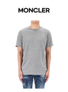 MONCLER Logo-Patch Baumwoll T-Shirt Kurzarm XL 142544730 [P]