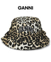 Ganni Leopard Bucket Hat A6915 943 149006111 [P]