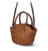 HELEN KAMINSKI Raya Raffia Basket Shoulder Bag BAG52020 NUTSHELL CHOCOLATE 150509407 [P]