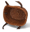 HELEN KAMINSKI Raya Raffia Basket Shoulder Bag BAG52020 NUTSHELL CHOCOLATE 150509407 [P]