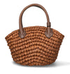 HELEN KAMINSKI Raya Raffia Basket Shoulder Bag BAG52020 NUTSHELL CHOCOLATE 150509407 [P]