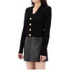 BALMAIN トルサードボタンカーディガン 55サイズ FF1KL245KI50 0PA 140679350 [P]