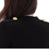 BALMAIN トルサードボタンカーディガン 55サイズ FF1KL245KI50 0PA 140679350 [P]