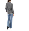 THOM BROWNE 4本のグース メリノウール ニット FKA499A Y1029 035 145793050 [P]