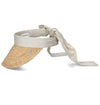 Helen Kaminski Raffia Peak Visor Sun Cap HAT52133 154491128 [P]