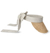 Helen Kaminski Raffia Peak Visor Sun Cap HAT52133 154491128 [P]