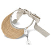 Helen Kaminski Raffia Peak Visor Sun Cap HAT52133 154491128 [P]