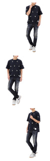 Thom Browne Embroidered Goose Short Sleeve T-Shirt MJS294E J0058 415 143210539 [P]